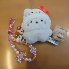 チェゴシム　キティ ぬいぐるみ キーホルダーのサムネイル