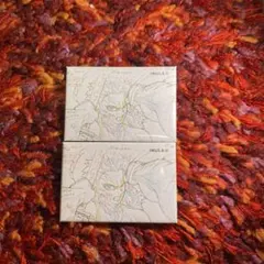 鬼滅の刃　無限列車編　スクエア缶バッジ　2個セット