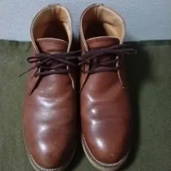 90s　レッドウイング　チャッカブーツ　ÜSA製　ブラウン　羽タグ