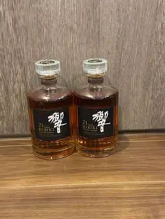 新品・未開封　響 21年 & 白州シングルモルト セット サントリーウイスキー 響 サントリー 21年 700ml 箱なし