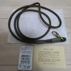 【新品、未使用】キソラ　コルディノ　ネックストラップ　オリーブのサムネイル