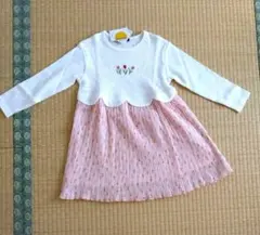 【新品】moujonjon 長袖ワンピース