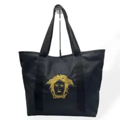 Versace ジャンニ ヴェルサーチ メデューサ 刺繍 トートバッグ