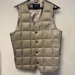 TAION 다운 베스트 샌드 베이지 M