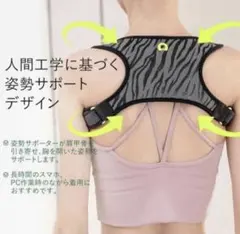 姿勢サポーター S M 猫背矯正 ベルト 巻き肩 姿勢矯正 男女兼用