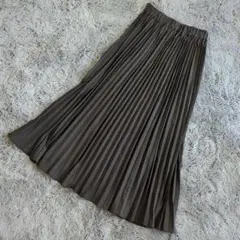 ★a1235 apres jour【F】ウエストゴム プリーツロングスカート