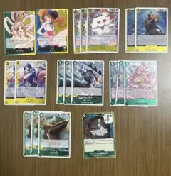 ワンピースカード　神速の拳　ジンベエ　SR 魚人族　まとめ売り　魚人島　青黄ナミ