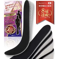 シークレットインソール 3cm 1足分