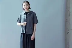 MACHATT マチャット コットンポロニット グレー - メルカリ