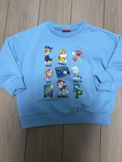 PAW PATROL トレーナー 120cm ライトブルー