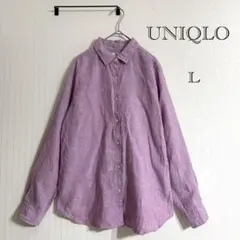 ✧̣̥̇UNIQLO ユニクロ リネンシャツ