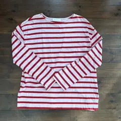 BONLECILL ボーダーT パネルボーダー ボートネック