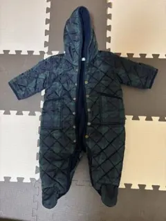 ラルフローレン　キルティング　カバーオール　ジャンプスーツ　80サイズ