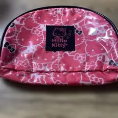 ハローキティ☆ピンク★総柄デザイン。ポーチ★2008