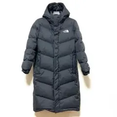 ノースフェイス ロングダウンジャケット メンズLサイズ グレー 正規品