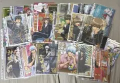 銀魂　クリアコレクション　ジャンボカードダス　箔押し　坂田　沖田　土方　神威