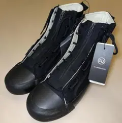 新品タグ付】GUUNDERCOVERハイカットスニーカー27.0cm黒BLACKのサムネイル