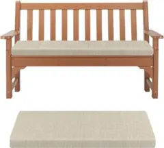 ベンチクッション　グレー　120×40 ベンチ用座布団 長椅子クッション長座布団