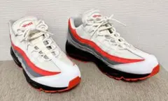 エアマックス95 ホワイト/レッド