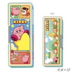 新品 星のカービィ ホログラム 筆箱 ペンケース 両面 2ドア 日本製 キラキラのサムネイル