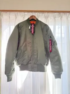 【極美品】ALPHA INDUSTRIES MA-1 フライトジャケット L