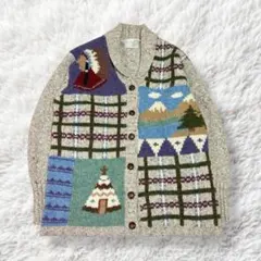 カウチン カーディガン