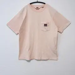 BEN DAVIS ベンデイビス ポケットTシャツ M ピンク 半袖のサムネイル