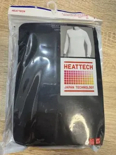 UNIQLO HEATTECH ロングスリーブシャツ M ネイビー