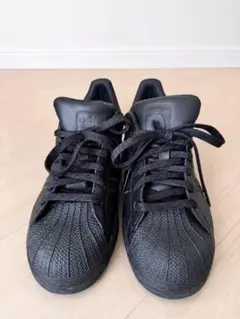 adidas SUPERSTAR EG4957 オールブラック 26.0cm