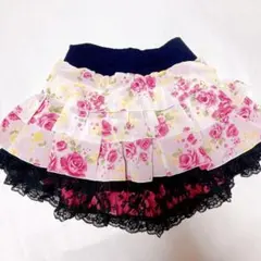 MARS マーズ ハッピーローズ柄♡2wayリバーシスカート