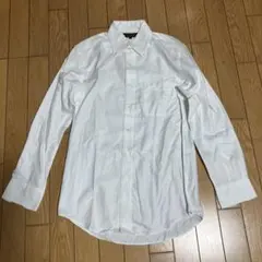 FINE CLOTH SHIRT ホワイト 長袖シャツ S