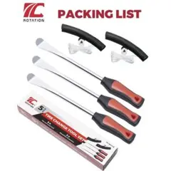 ROTATION 11.5インチ 5点セット タイヤレバーツールセット 専用工具のサムネイル