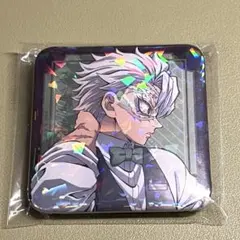 鬼滅の刃　モクテルバー　ロト第2弾　グリッター缶バッジ　不死川実弥