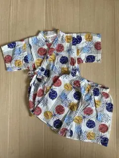『美品』西松屋　甚平　ヨーヨー柄　80