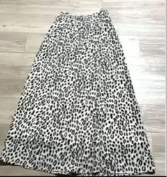 GRL ヒョウ柄 ロングスカート　試着のみM