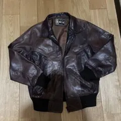 【90s】 【本革】G-1 A-2フライトレザージャケット