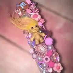 デコ 電子タバコケース ピンクIQOSイルマアイワンケース