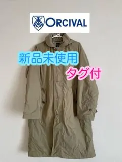 新品未使用　orcival オーチバル　コマサーモ　中綿コート　ベージュ