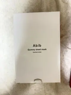 Abib Gummy sheet mask Heartleaf sticker