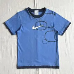 00s OLD NIKE レイヤード サークル 短丈Tシャツ デカロゴ Y2Kのサムネイル