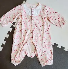 花柄 ロンパース