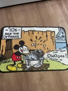 Disney ミッキーマウス バスマット レトロデザインのサムネイル