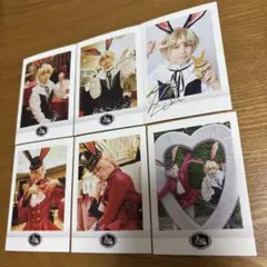 ツキウタ ツキステ 黒年少 師走駆 如月恋 ぱしゃこれ 6枚セット 箔押し