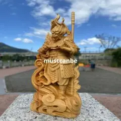 【修縁堂】極上彫 木彫仏像 仁王像 金剛力士像一式 彫刻 仏教工芸 一刀彫 崖柏 修縁堂】極上彫 木彫仏像 仁王像 金剛力士像一式 彫刻 仏教工芸 一刀彫
