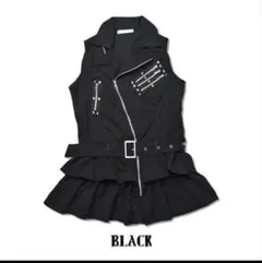 美品♡ アルゴンキン ライダース コート ワンピース レース ゴスロリ