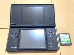 【美品】ニンテンドーDSi本体ブラック おいでよどうぶつの森 本体カバー付き
