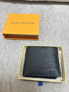 LOUIS VUITTON ブラック 二つ折り財布