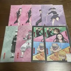 鬼滅の刃 アニプレックスオンラインくじ　E賞クリアファイル　セット