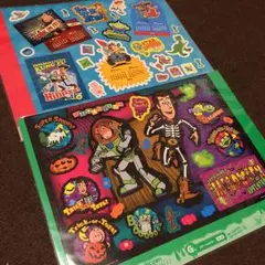 ディズニー トイストーリー ハロウィン ステッカー シール セット 一番くじ