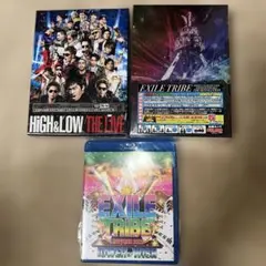 【3点セット】EXILE TRIBE ライブBlu-ray ✨極美品/1回視聴✨